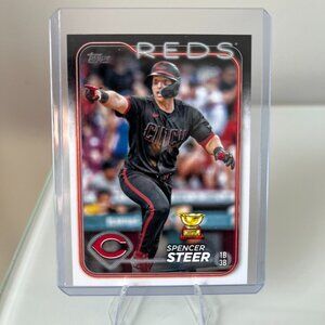 2024 Topps Series 2 - Spencer Steer All-Star Rookie #485